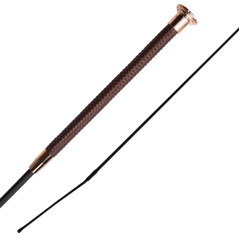 Woof Wear Diamond Dressage Whip - Chocolate